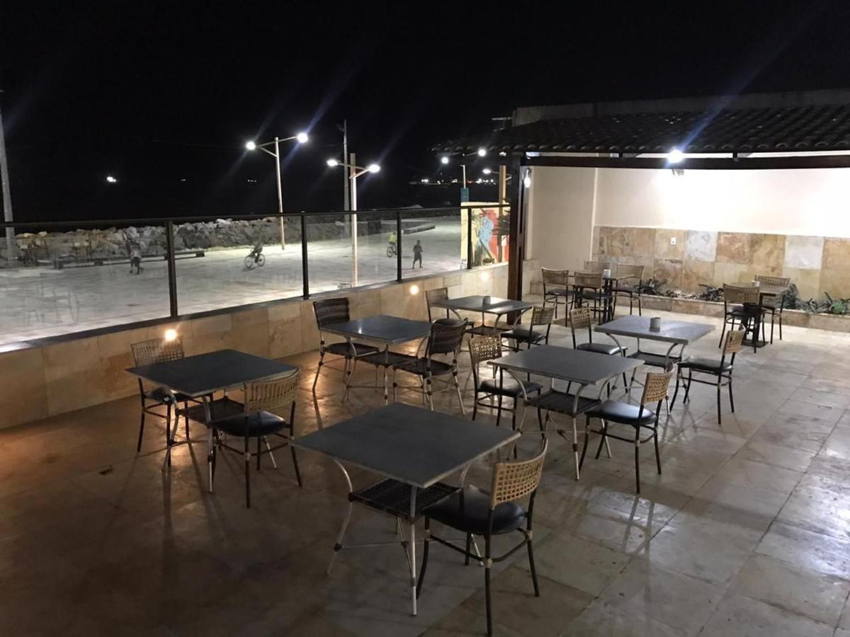 フォルタレザ804 Lindo Flat Mobiliado Com Vista Lateral Mar Na Praia De Iracemaアパートメント エクステリア 写真